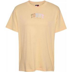 Tommy Hilfiger, Dames, Tops, Geel, Maat: XS Katoen,