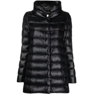 Herno, Dames, Jassen, Zwart, Maat: S