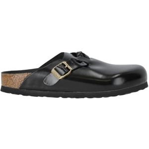 Birkenstock, Dames, Schoenen, Zwart, Maat: 36 EU Leer,