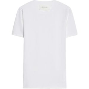 Max Mara, Dames, Tops, Wit, Maat: M Jersey,