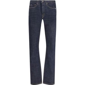 Tom Ford, Heren, Jeans, Blauw, Maat: W30 Katoen,