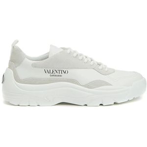 Valentino Garavani, Heren, Schoenen, Wit, Maat: 41 EU Leer,