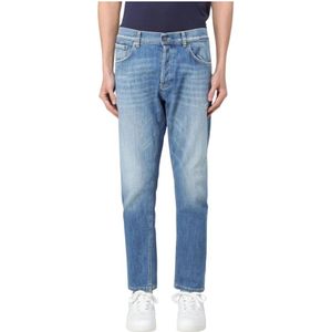 Dondup, Heren, Jeans, Blauw, Maat: W29 Denim,