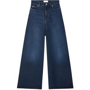 Teurn Studios, Dames, Jeans, Blauw, Maat: W26 Katoen,