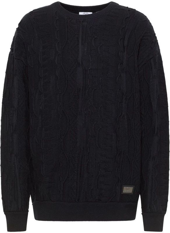 Carlo Colucci - Gebreide Trui - Blauw