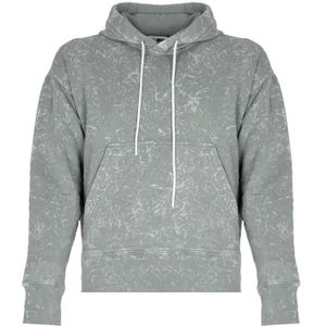 Msgm - Simple Cutterhood Sweatshirt - Grijs - Hoodie - Katoen
