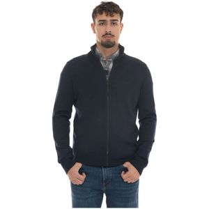 Hugo, Heren, Truien, Blauw, Maat: L Wol,