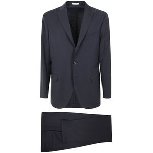 Boglioli, Heren, Pakken, Blauw, Maat: 2XL