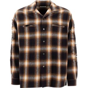 Undercover, Heren, Overhemden, Veelkleurig, Maat: 2XL Katoen,