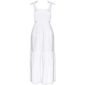 Melissa Odabash, Dames, Jurken, Wit, Maat: L Katoen,