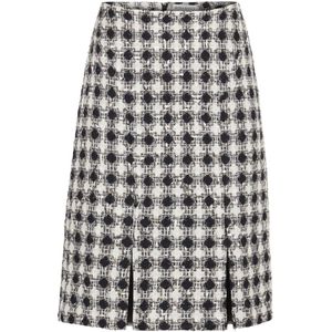 Nina Ricci, Dames, Rokken, Zwart, Maat: 2XS Tweed,