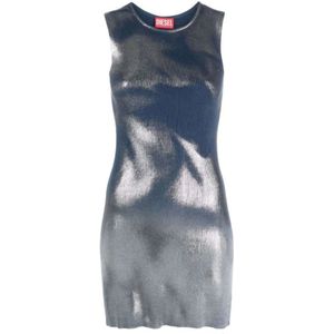 Diesel, Dames, Jurken, Veelkleurig, Maat: XS