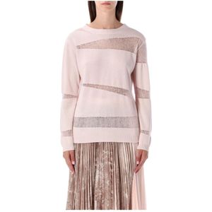 Fabiana Filippi, Dames, Truien, Roze, Maat: XS Zijde,