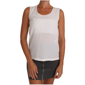 Dolce & Gabbana, Dames, Tops, Wit, Maat: 2XS