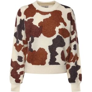 MC2 Saint Barth, Dames, Truien, Veelkleurig, Maat: L Wol,