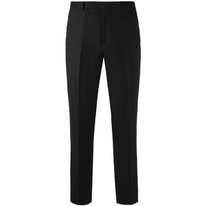 Gucci, Heren, Broeken, Zwart, Maat: M Katoen,