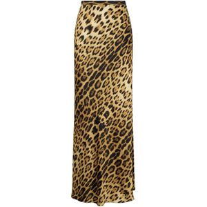 Roberto Cavalli, Dames, Rokken, Veelkleurig, Maat: XS Zijde,