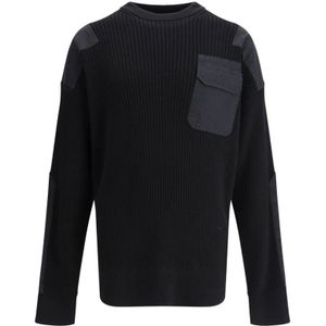 Balenciaga, Heren, Truien, Zwart, Maat: S