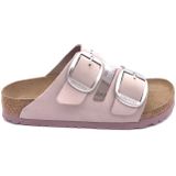 Birkenstock, Dames, Schoenen, Paars, Maat: 37 EU Leer,