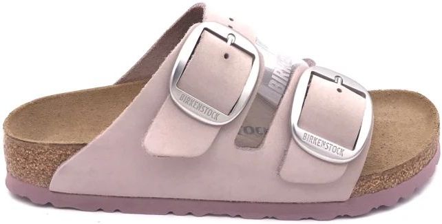 Birkenstock, Dames, Schoenen, Paars, Maat: 37 EU Leer,