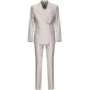 Dolce & Gabbana, Heren, Pakken, Roze, Maat: L