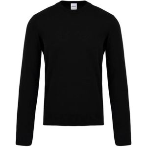 Aspesi, Heren, Truien, Zwart, Maat: 3XL Katoen,