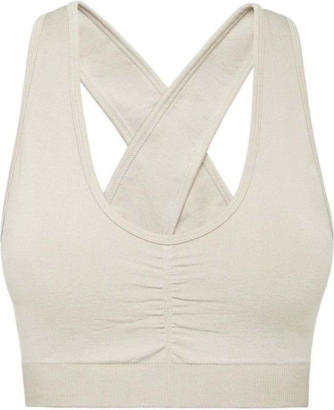 Plein Sport - Seamless Wide Straps - Sport BH - Grijs - Lichtgewicht