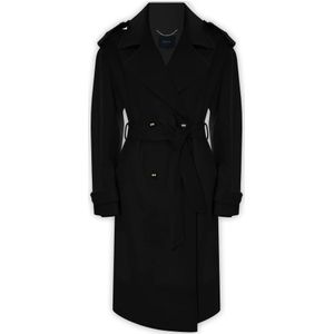 Kocca, Dames, Mantels, Zwart, Maat: XL