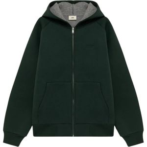Autry, Heren, Sweatshirts & Hoodies, Groen, Maat: S