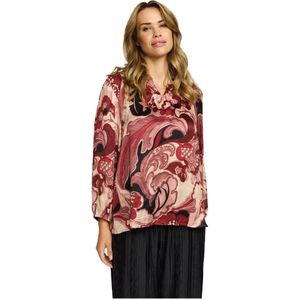 2-Biz, Dames, Blouses & Shirts, Veelkleurig, Maat: S