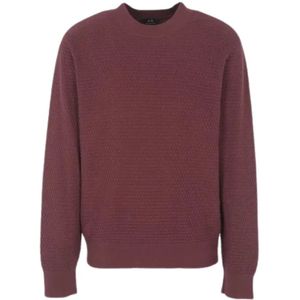 Armani Exchange, Heren, Truien, Bruin, Maat: L Katoen,