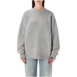 Extreme Cashmere, Dames, Truien, Grijs, Maat: ONE Size Kasjmier,