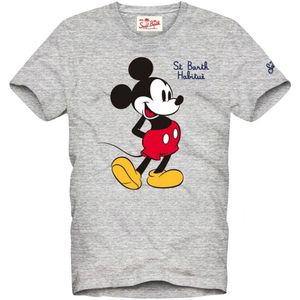 MC2 Saint Barth, Heren, Tops, Grijs, Maat: XL Katoen,