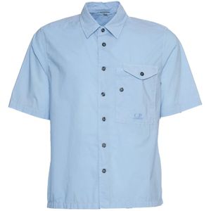 C.p. Company, Heren, Overhemden, Blauw, Maat: XL