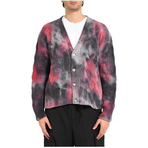 A Paper Kid, Heren, Truien, Veelkleurig, Maat: L Wol,