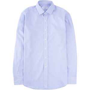 Salvatore Piccolo, Heren, Overhemden, Blauw, Maat: XL Katoen,