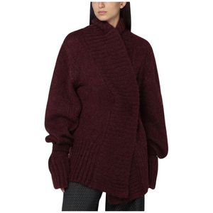 Dries Van Noten, Dames, Truien, Rood, Maat: S Wol,