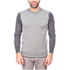 Armani Jeans, Heren, Truien, Grijs, Maat: XL Katoen,