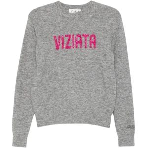 MC2 Saint Barth, Dames, Truien, Grijs, Maat: M