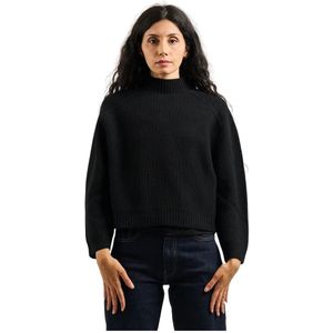 Iblues, Dames, Truien, Zwart, Maat: S