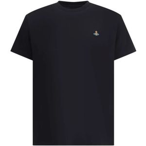 Vivienne Westwood, Heren, Tops, Zwart, Maat: M Katoen,