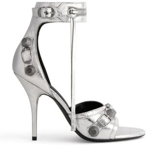 Balenciaga High Heel Sandalen , Gray , Dames , Maat: 38 1/2 EU