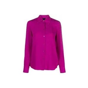 Pinko Vib* Overhemd , Purple , Dames , Maat: XS