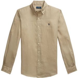 Polo Ralph Lauren, Heren, Overhemden, Beige, Maat: M