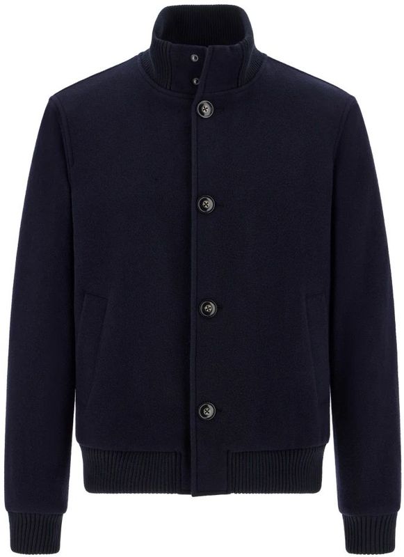 Boggi Milano, Heren, Jassen, Blauw, Maat: S Nylon,