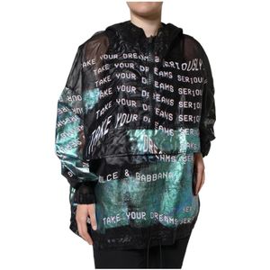 Dolce & Gabbana, Dames, Jassen, Veelkleurig, Maat: XS Poliester,