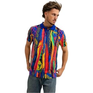 Carlo Colucci, Heren, Tops, Veelkleurig, Maat: M Katoen,