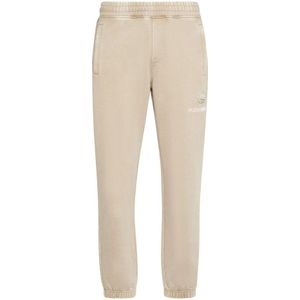 Plein Sport, Heren, Broeken, Beige, Maat: S Katoen,