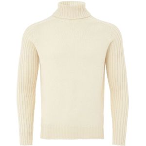 Gran Sasso, Heren, Truien, Wit, Maat: 3XL Wol,