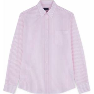 Paul & Shark, Heren, Overhemden, Roze, Maat: XL Katoen,